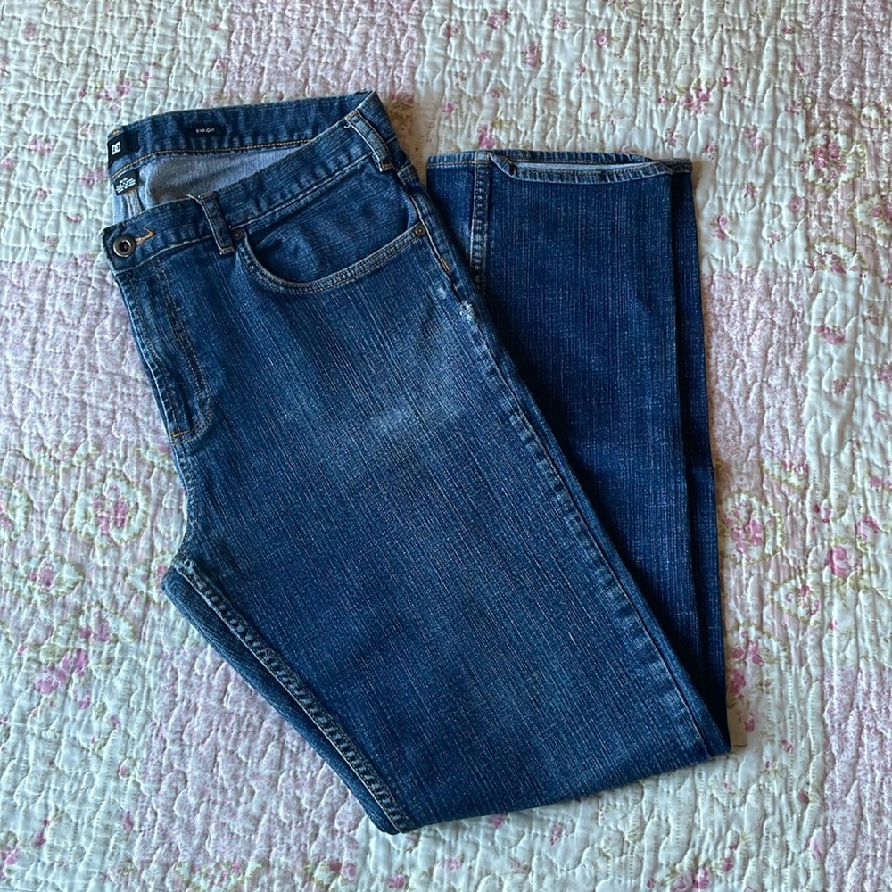 DC Men’s Straight Leg Denim in Dark Wash